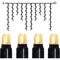Star Trading System LED Extra Icicle valonauha, 2x1m, lämmin valkoinen A - Kuin uusi
