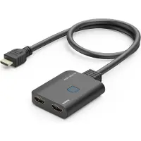 Hama HDMI-jakaja, 1 in 2 out, 4K