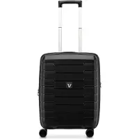 Roncato Skyline 2.0 4-pyöräinen Käsimatkatavara 55 cm Laajennettava Musta