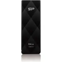 Silicon Power Blaze B20, 32 GB, USB Type-A / Lightning, 3.2 Gen 1 (3.1 Gen 1), Liuku, 13 g, Musta (SP032GBUF3B20V1K)