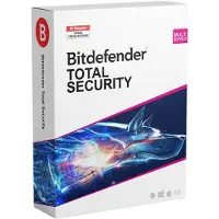 Bitdefender Total Security | 3 laitetta | 1 vuosi | Windows - Mac - Android - iOS