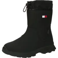 Tommy Hilfiger Booties Faux Leather/Nylon Fabric - Black - 31/20.5CM
