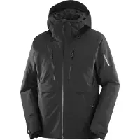 Salomon Men's Brilliant 2.0 Jacket Deep Black Laskettelutakit vuorelliset S