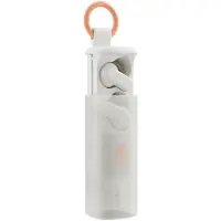 Skullcandy Dime Evo True Wireless Bluetooth-nappikuulokkeet, valkoinen/oranssi