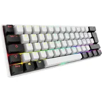 Sharkoon Gaming Tastatur Skiller SGK50S4 Gen2 weiss-gelb RGB (4044951041886)