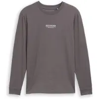 Tom Tailor DENIM Paita antrasiitti / valkoinen