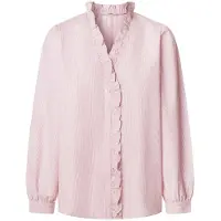 Pepe Jeans for woman. PL3051255 Pearlcy pink blouse (XS), Casual, Cotton, Long sleeve