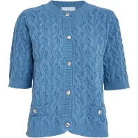 Minus Msfilucca Knit Cardigan - Blue - XS
