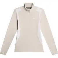 J.Lindeberg Mae Quarter Zip MidLayer Moonbeam - M