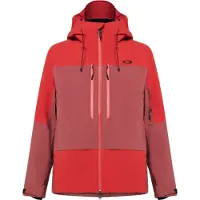 Oakley Men's Canopy Pro Insulated Jacket Flame Red/Rosewood Laskettelutakit vuorelliset M