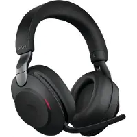 Jabra Evolve2 85 MS, langaton kuulokemikrofoni lataustelakalla, Bluetooth 5.0 USB-C, musta