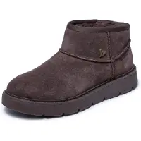 SKECHERS Bootsit tummanruskea