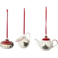 Villeroy & Boch - Toy's Delight Joulukuusenkoriste mukit 3 kpl