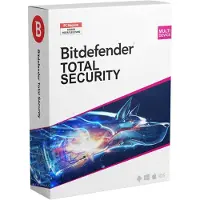 Bitdefender Total Security | 1 vuosi | sopii 5 asennukseen | sisältäen VPN:n