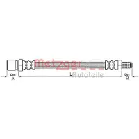 METZGER AUTOTEILE Jarruletku 4110916