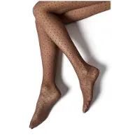 Oroblu Plumetis Tights 30 - Black - L/XL