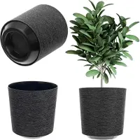 Kadax Kukkaruukku Kukkaruukun muovikansi Kukkateline 19cm musta
