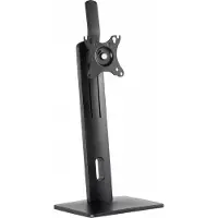 Gembird MS-D1-01, Vapaasti seisova, 7 kg, 43,2 cm (17"), 81,3 cm (32"), 100 x 100 mm, Musta