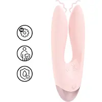 Loveline Amour - kaksivartinen vibraattori - pinkki