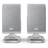 Sharp | 2.0.2 Wireless Rear Surround Speakers | HT-SPR52021(SL) | 200 W | Silver | Wireless connection