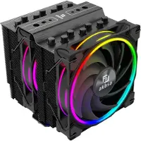 Akasa Turing Duo Pro, tuulettimeton Asus PN52/PN53/PN64 -kotelo, musta