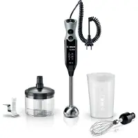 Bosch ErgoMixx MSM67170 750 W -sauvasekoitinsarja, musta, hopea