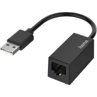 Hama 10 / 100 MBit/s LAN (10/100 Mo/s) verkkosovitin, USB 2.0