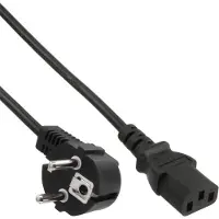DeLOCK 81298, 1 m, Virtapistoke tyyppi E+F, IEC C13, H05VV-F, 250 V