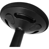 Songmics Ergonominen seisova jakkara, säädettävä korkeus, musta