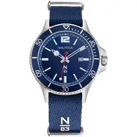 Nautica Napabs904 43mm 5atm Quartz Analogical Kello