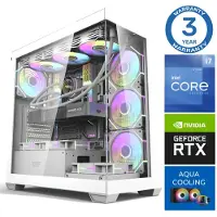 INTOP Tietokone AQUA i7-14700F 32GB DDR5 1TB SSD M.2 NVME RTX5070 12GB no-OS