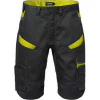 Fristads Shortsit 2562 STFP, musta/huomiokeltainen, C52