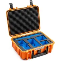 B&W BW Outdoor Cases Type 1000 for Insta360 X4, orange Kovat laukut action-kameroille