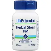 Life Extension Herbal Sleep PM - 30 kapselia