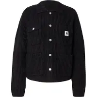 Carhartt WIP Neuletakki 'Michigan' musta / valkoinen