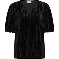 Kaffe Kaelva Jersey Blouse - Black - S