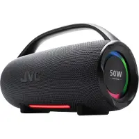 JVC Kannettava kaiutin - JVC XS-E524B Bluetooth 5.3, 50W RMS, IPX6 vesitiivis, musta