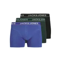 Jack & Jones Jacblack Friday Trunks 3 Pack - Blue - XXL