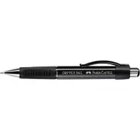 Faber-Castell Grip Plus Ball M, Klipsi, Kuulakärkikynä klikkausmekanismilla, Uudelleentäytettävä, Sininen, 1 kpl (140733)