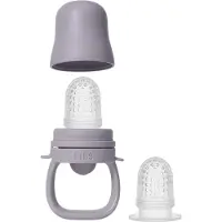 BIBS Baby Feeder Fossil Grey