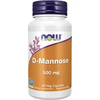 Now D-Mannoosi, 500 mg - 60 kasviskapselia