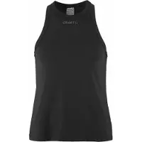 Craft Women's Core Tone Mesh Singlet Black Lyhythihainen treenipaita S