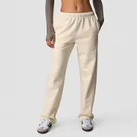 ICANIWILL Everyday Straight Leg Sweatpants Cream