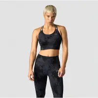 ICANIWILL Define Seamless Tie Dye Sports Bra Midnight