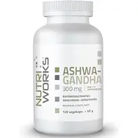 Nutri Works Ashwagandha 300 mg 120 kaps. ravintolisä