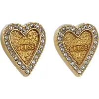 GUESS love me tender kullanväriset sydäntappikorvakorut JUBE03237JWYGTJUBE03237JWYGT/U