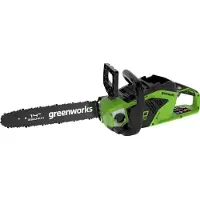 Greenworks Ketjusaha GD40CS15; 40 V; 35 cm laippa (ilman akkua ja laturia)