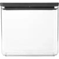 Brabantia TASTY+ pinottava purkki 3,5 litraa Tummanharmaa
