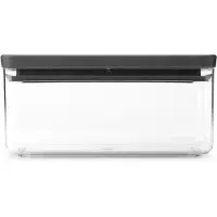 Brabantia TASTY+ pinottava purkki 1,5 litraa Tummanharmaa