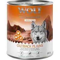Wolf of Wilderness 6 x 800g The Taste Of The Outback koiran märkäruoka
